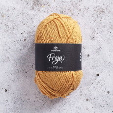 Freja 50g mustard yellow