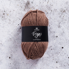 Freja 50g coffee brown